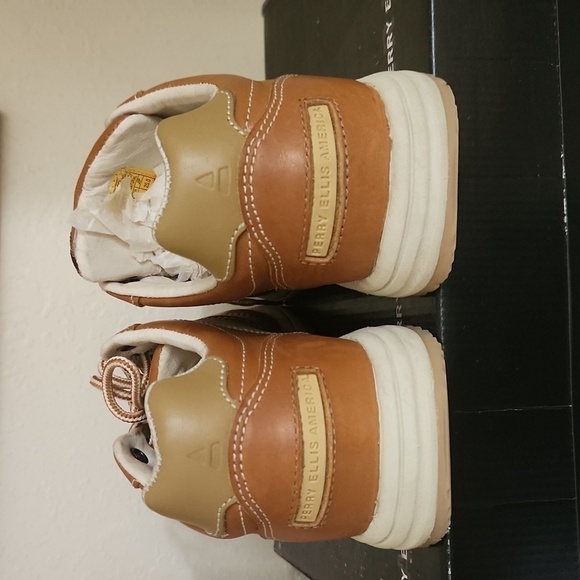 Perry Ellis Chaser Shoes Boys 6 1/2 Ladies 8 Contemporary Party Church School - Picture 5 of 11